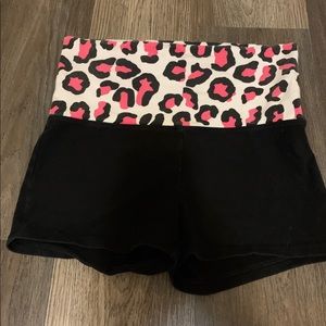 victoria secret PINK yoga shorts